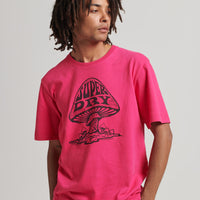 Psych Rock T-Shirt - Hot Pink