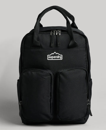Top Handle Backpack - Jet Black