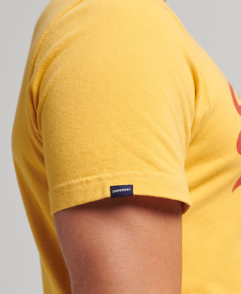 Vintage Logo Soda Pop T-Shirt - Pigment Yellow