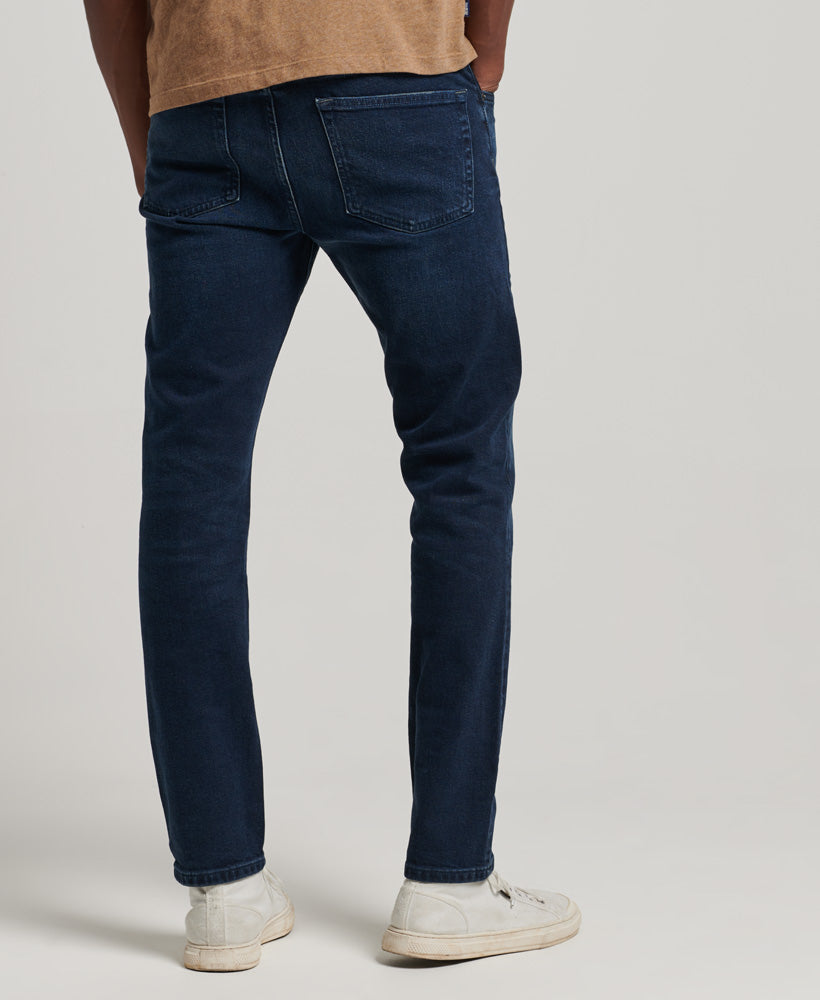 Organic Cotton Slim Jeans - Vanderbilt Ink Worn