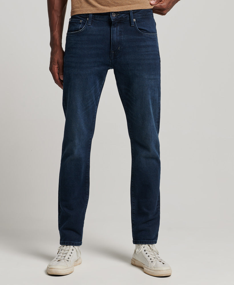 Organic Cotton Slim Jeans - Vanderbilt Ink Worn