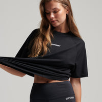 Organic Cotton Core Short Sleeve T-Shirt - Black