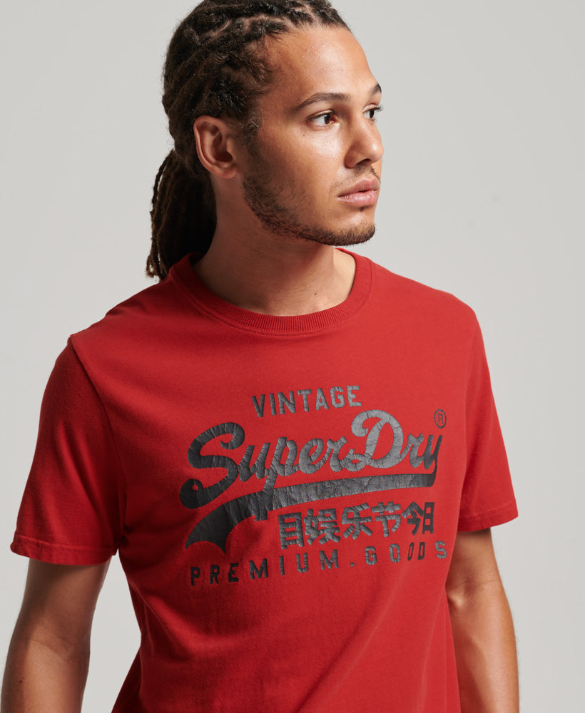 Vintage Logo Heritage T-Shirt - Risk Red