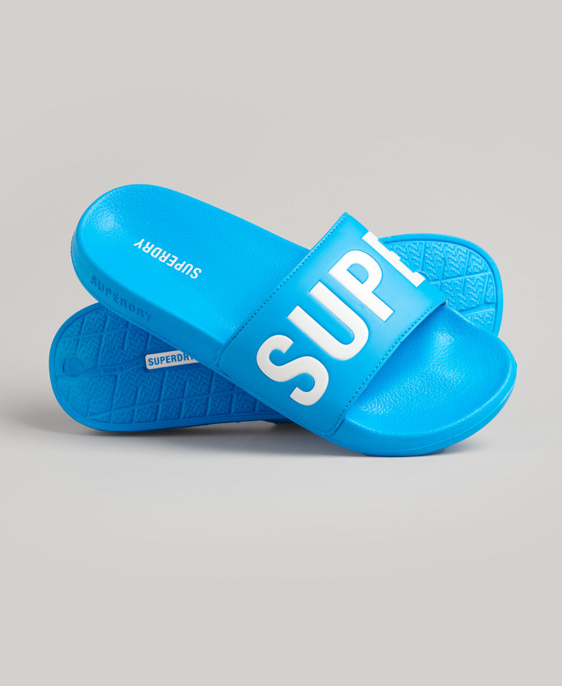 Core Pool Sliders - Aqua/Optic