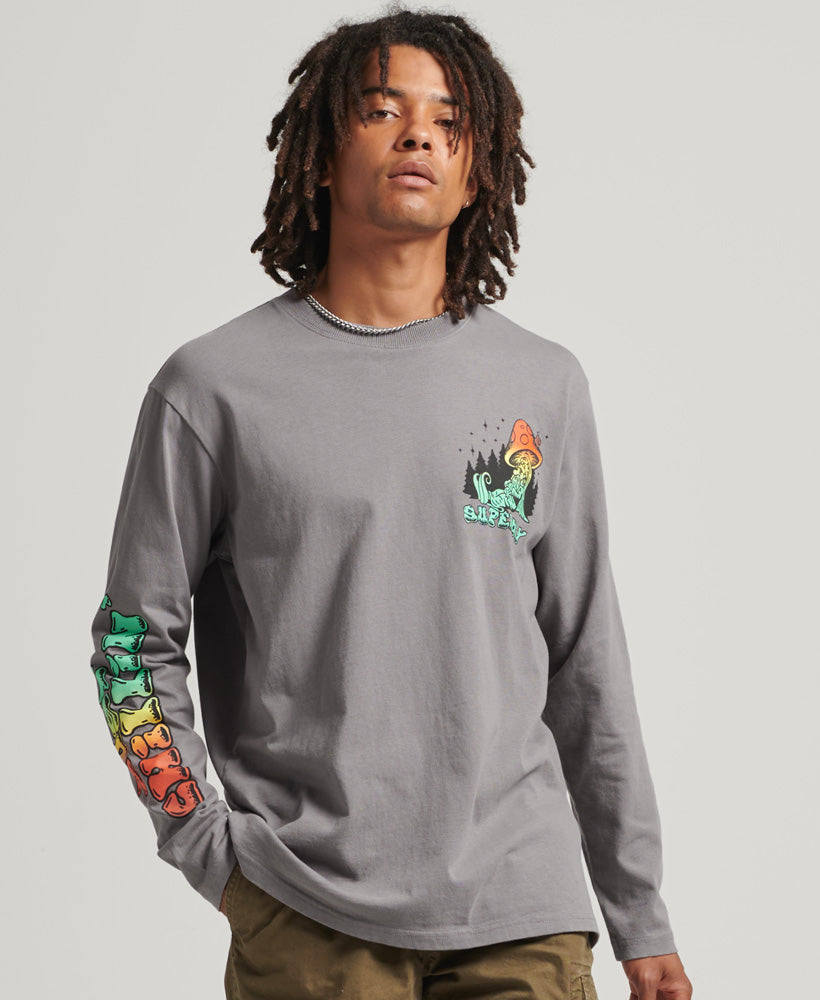 Into The Woods Long Sleeve Top - Rock