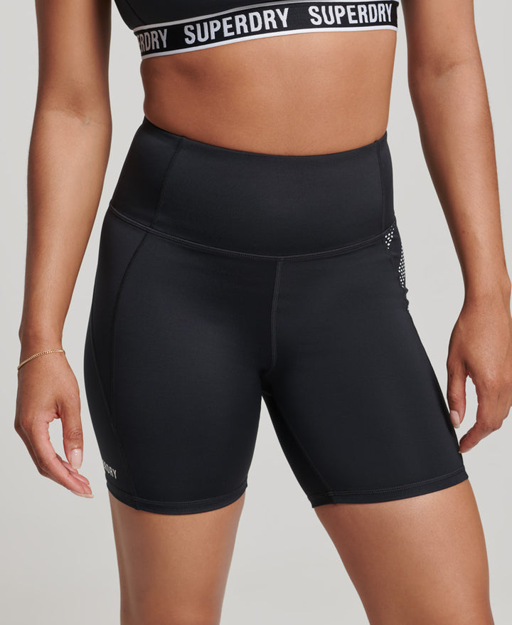 Women's Core 6inch Tight Shorts - Black – Superdry Malaysia