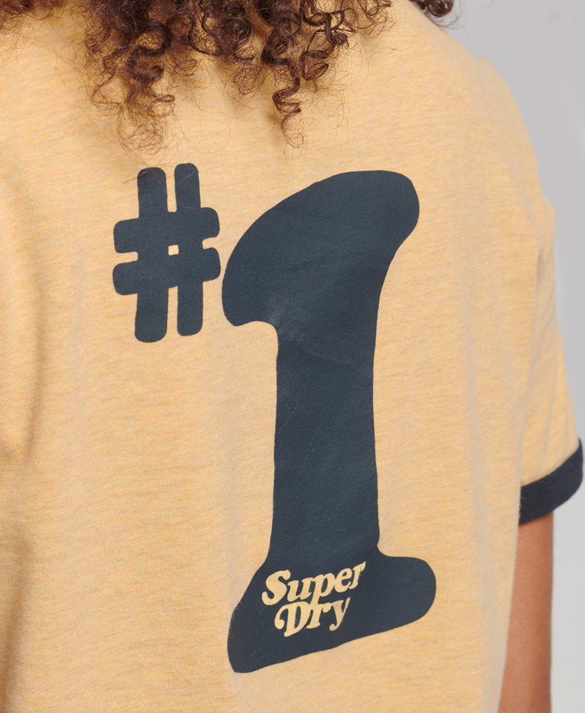 Cooper Nostalgia T-Shirt - Ochre Marl-Eclipse Navy