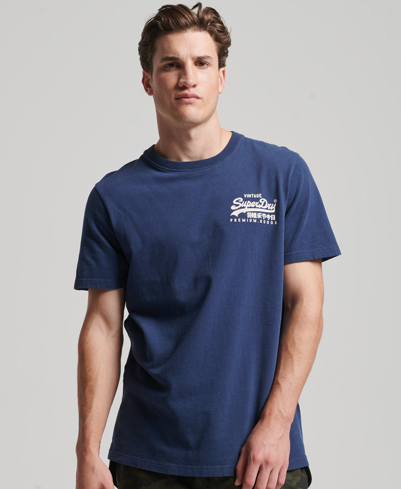 Vintage Logo Heritage T-Shirt - Lauren Navy