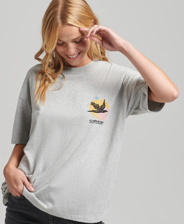 Nomadic Folk T-Shirt - Grey Marl