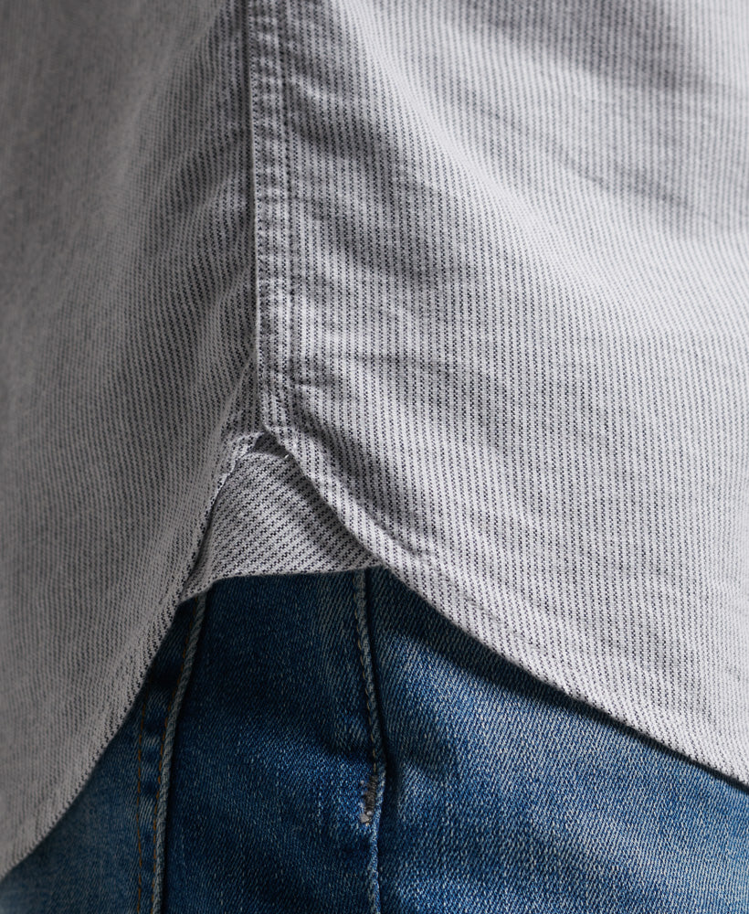 Washed Oxford Shirt - Navy