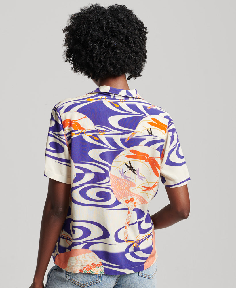 Beach Resort Shirt - Blue