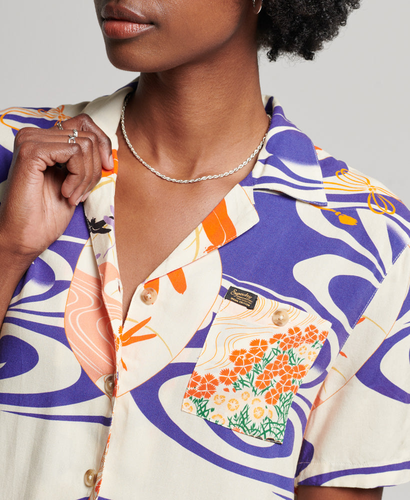 Beach Resort Shirt - Blue