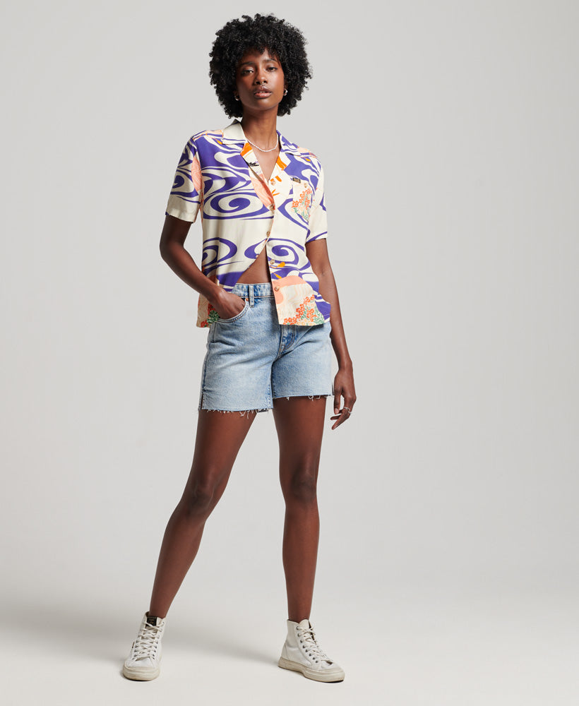 Beach Resort Shirt - Blue