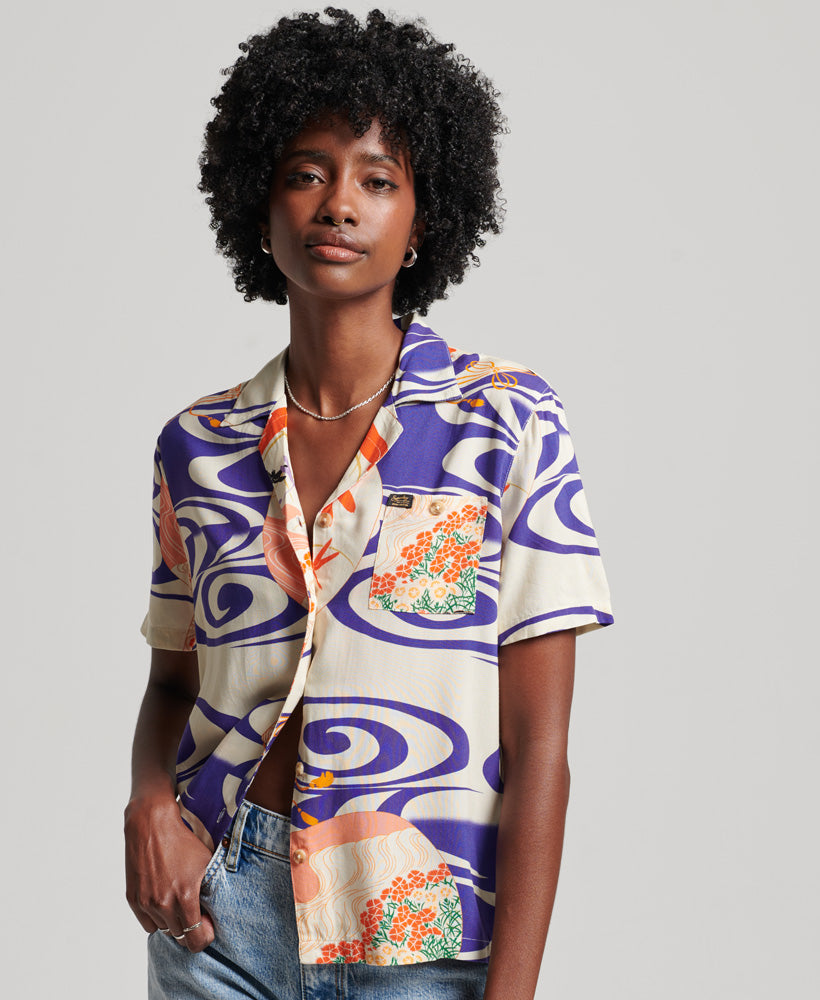 Beach Resort Shirt - Blue