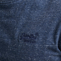 Organic Cotton Essential Logo T-Shirt - Navy
