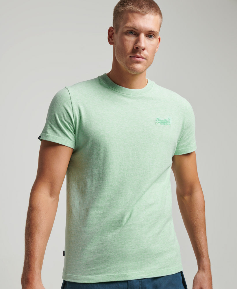 Organic Cotton Essential Logo T-Shirt - Green