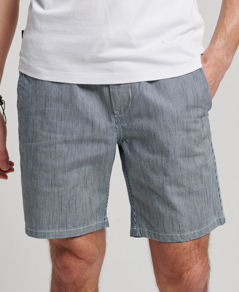 Overdyed Shorts - Light Blue
