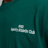 Code Athletic Club Embroidered T-Shirt - Green