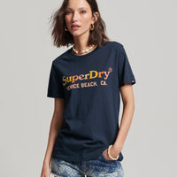 Vintage Rainbow T-Shirt - Navy