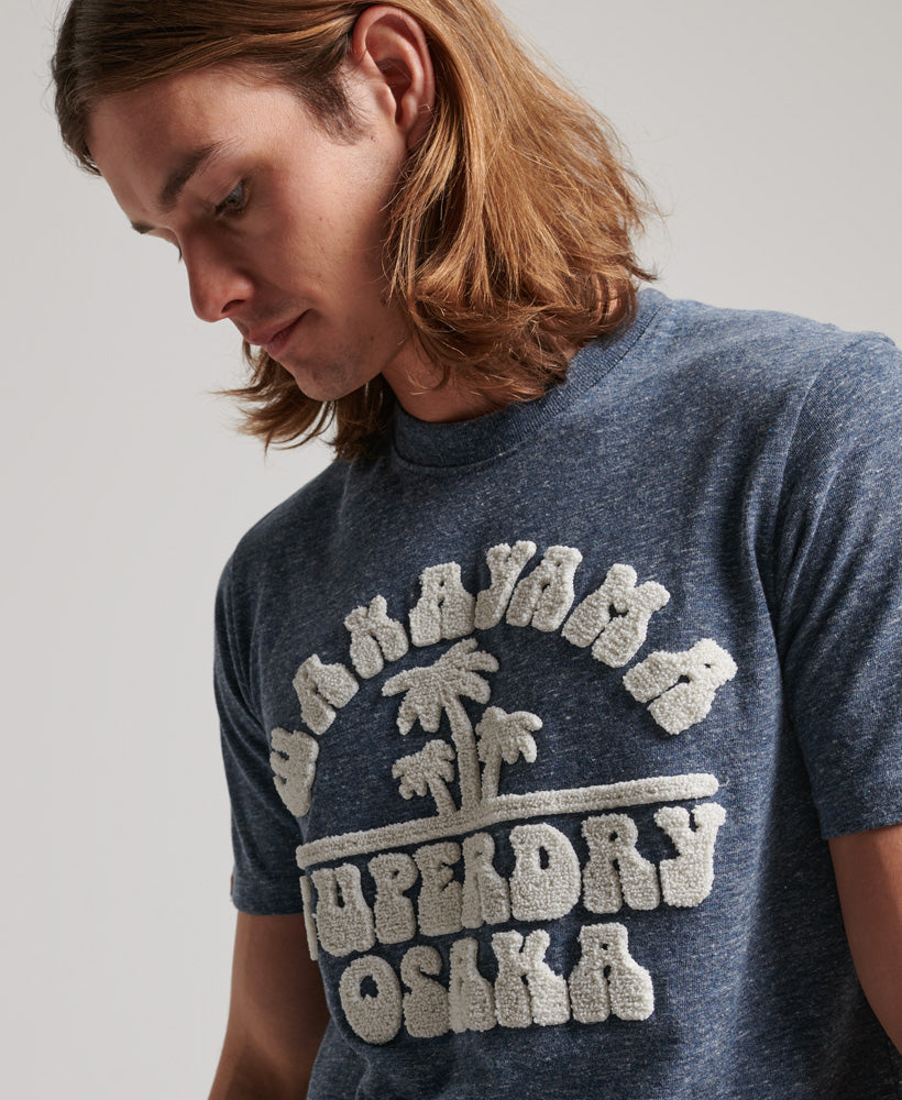 Great Outdoors Applique T-Shirt - Blue