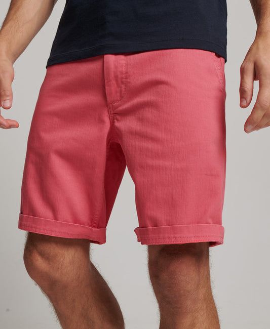 Officer Chino Shorts - Pink