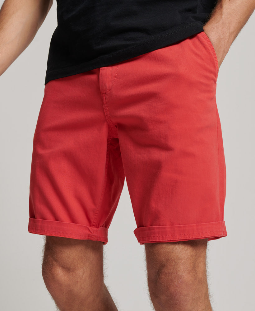 Officer Chino Shorts - Pink
