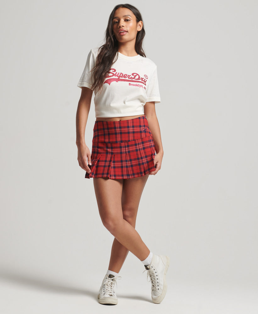 Embellished Vintage Logo T-Shirt - Desert Bone Off White
