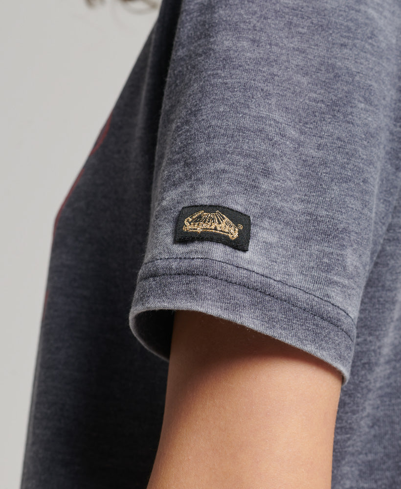 Embellished Vintage Logo T-Shirt - Eclipse Navy