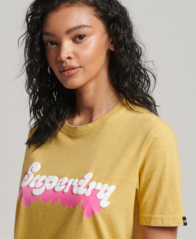 Cooper City Overdyed T-Shirt - Banana Cream