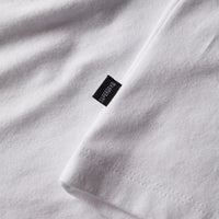 Micro Logo Graphic Loose Tee - Brilliant White