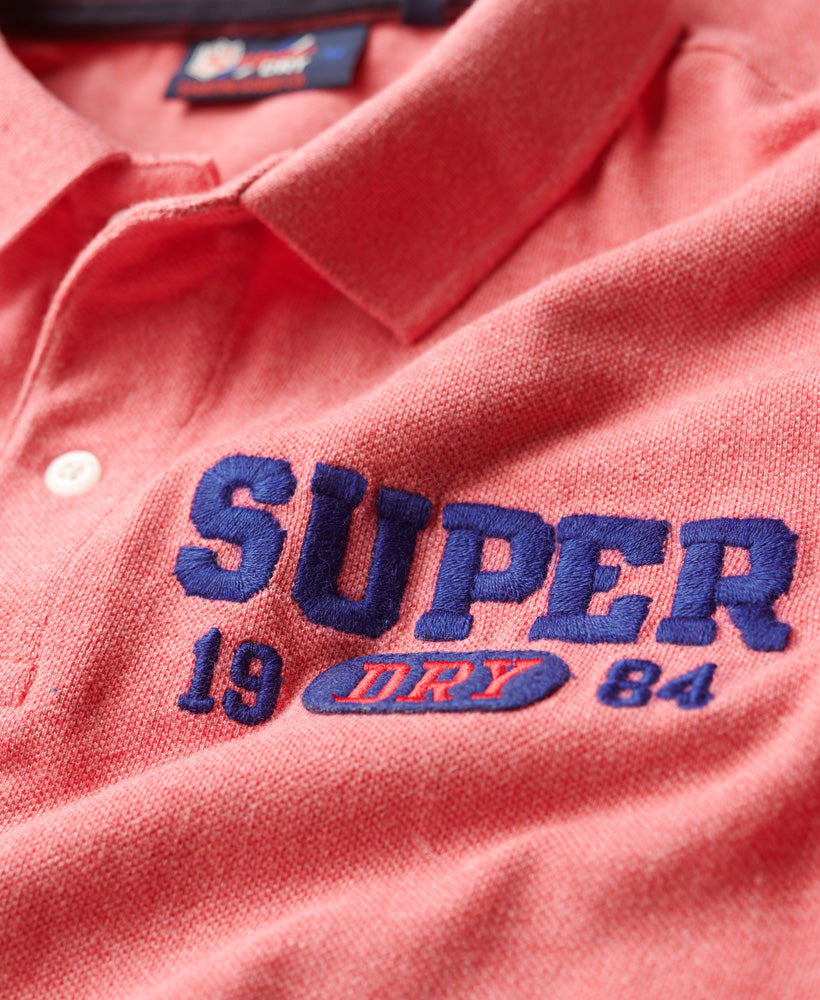 Superstate Polo Shirt - Punch Pink Marl