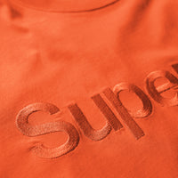 Tonal Embroidered Logo T-Shirt - Flare Orange