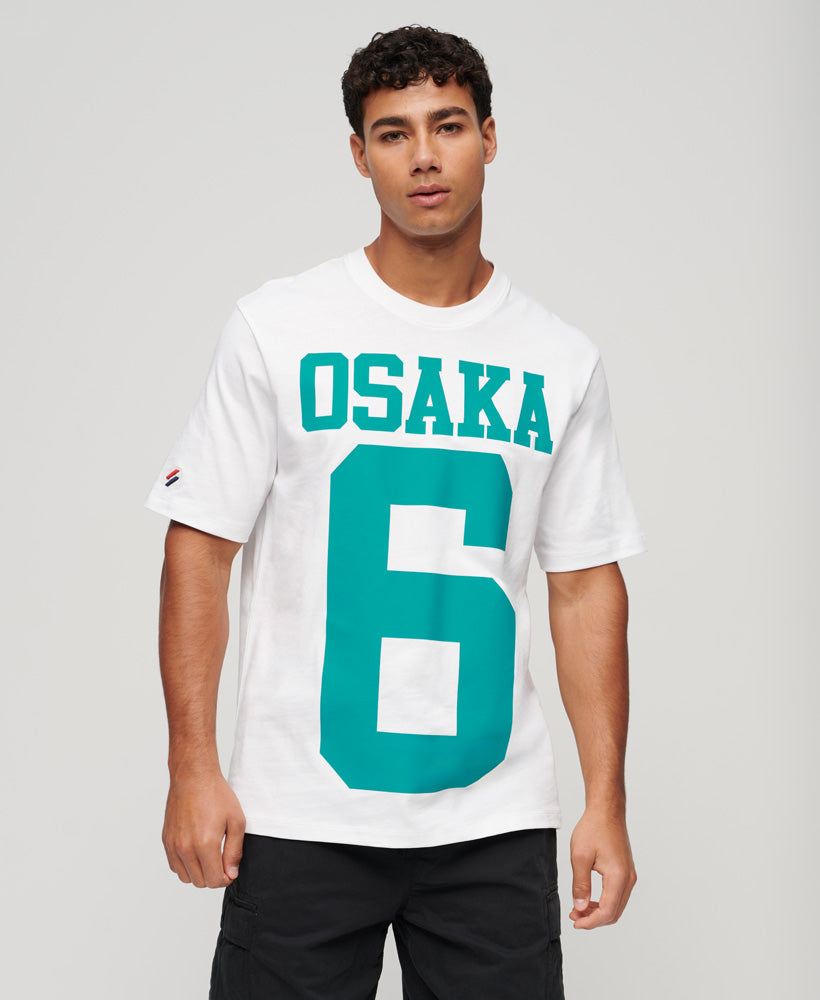 Osaka Logo Loose T-Shirt - Brilliant White
