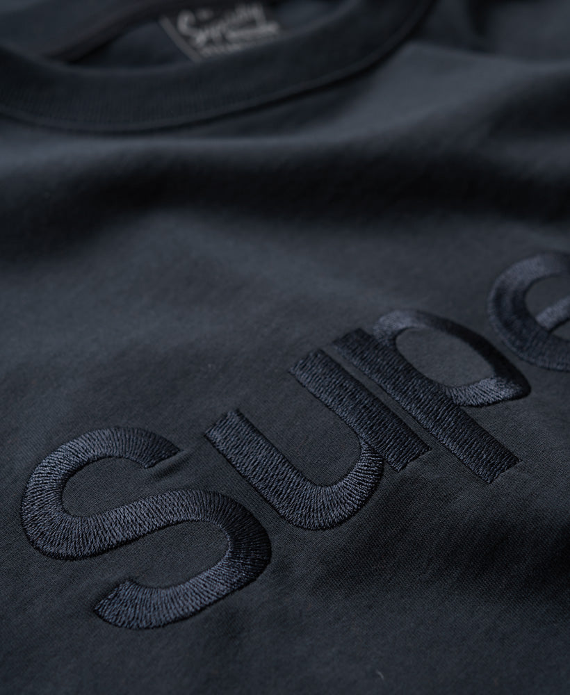 Tonal Embroidered Logo T-Shirt - Eclipse Navy