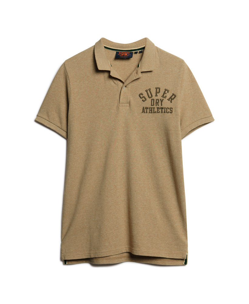 Superstate Polo Shirt - Tan Brown Fleck Marl