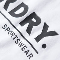 Utility Sport Logo Loose T-Shirt - Brilliant White
