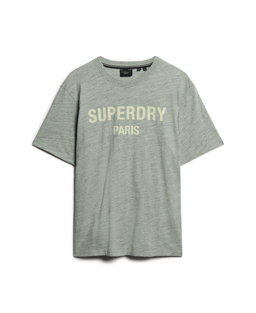 Luxury Sport Loose T-Shirt - Athletic Grey Marl