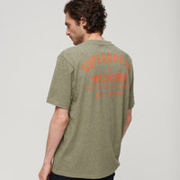 Workwear Trade Graphic T-shirt - Hushed Olive Grit