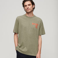 Workwear Trade Graphic T-shirt - Hushed Olive Grit