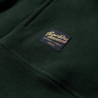 Luxe Metallic Logo Hoodie - Academy Dark Green
