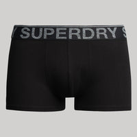 Organic Cotton Trunk Double Pack - Black/Grey