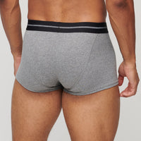 Organic Cotton Trunk Double Pack - Noos Grey Marl