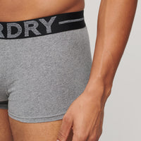 Organic Cotton Trunk Double Pack - Noos Grey Marl