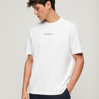 Utility Sport Logo Loose Fit T-Shirt - Brilliant White