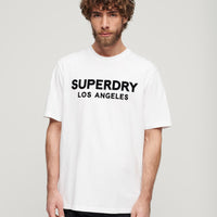 Luxury Sport Loose Fit T-Shirt - Brilliant White