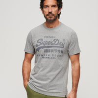 Classic Heritage T-Shirt - Ash Grey Marl