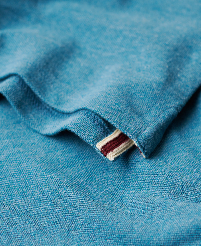 Classic Pique Polo Shirt - Alaskan Blue Marl