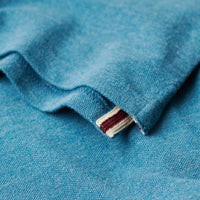 Classic Pique Polo Shirt - Alaskan Blue Marl
