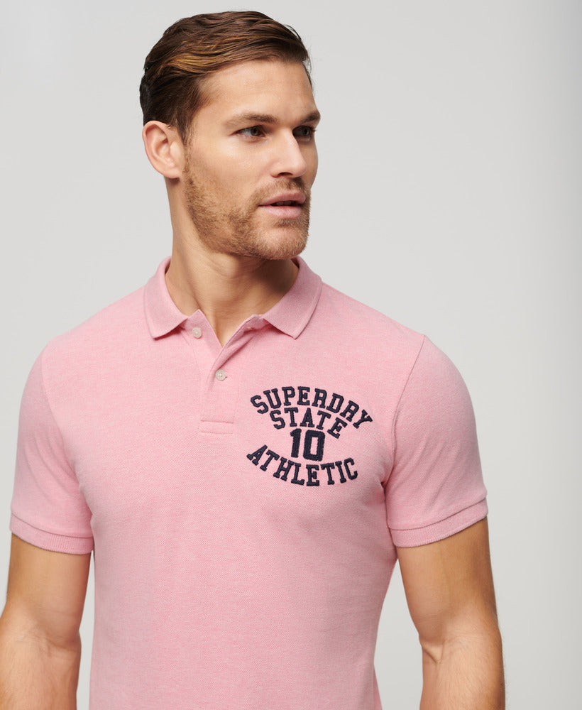 Superstate Polo Shirt - Light Pink Marl