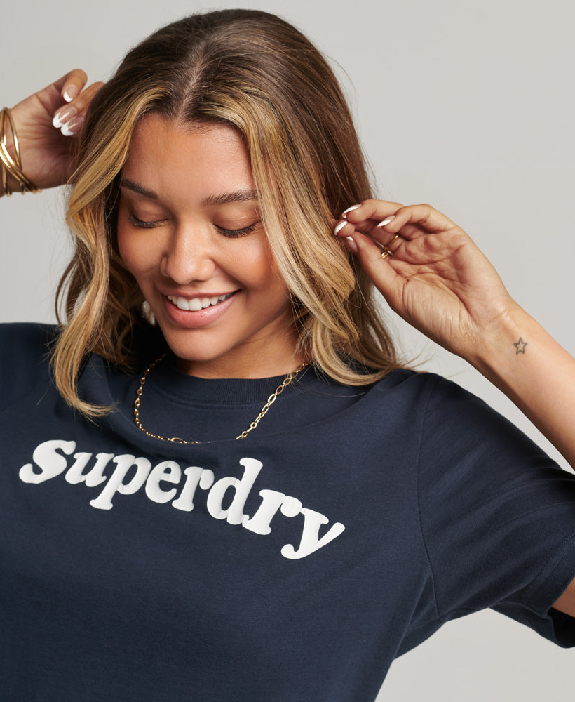 Cooper Classic 70S Logo T-Shirt - Navy